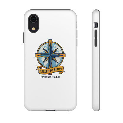 Called to Serve (Full Color), Rugged Phone Case, Inspirational Mobile Cover, Gift for Faith Lovers, Faith-Based Protector - Cross Apparel USA