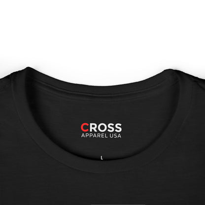 Cross Apparel USA Branded Women's Softstyle Tee