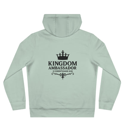 Kingdom Ambassador (Small Design on Front, Large Design on Back) Unisex Apparel Clothing Hoodie Hooded Sweatshirt