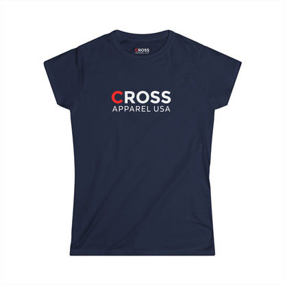 Cross Apparel USA Branded Women's Softstyle Tee
