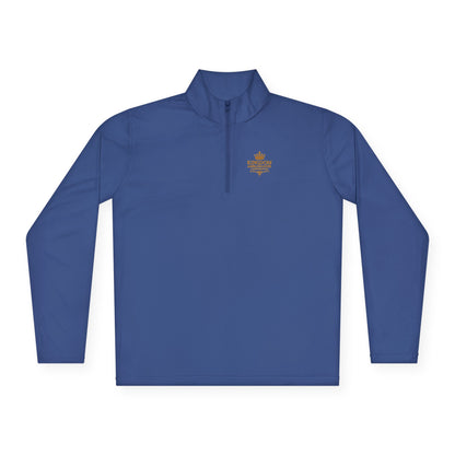 Kingdom Ambassador (Gold Lettering ) Stylish Unisex Quarter-Zip Pullover for Everyday Comfort