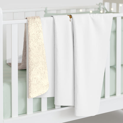 Kingdom Ambassador (Gold Lettering) Sherpa Fleece Blanket, Inspirational Gift