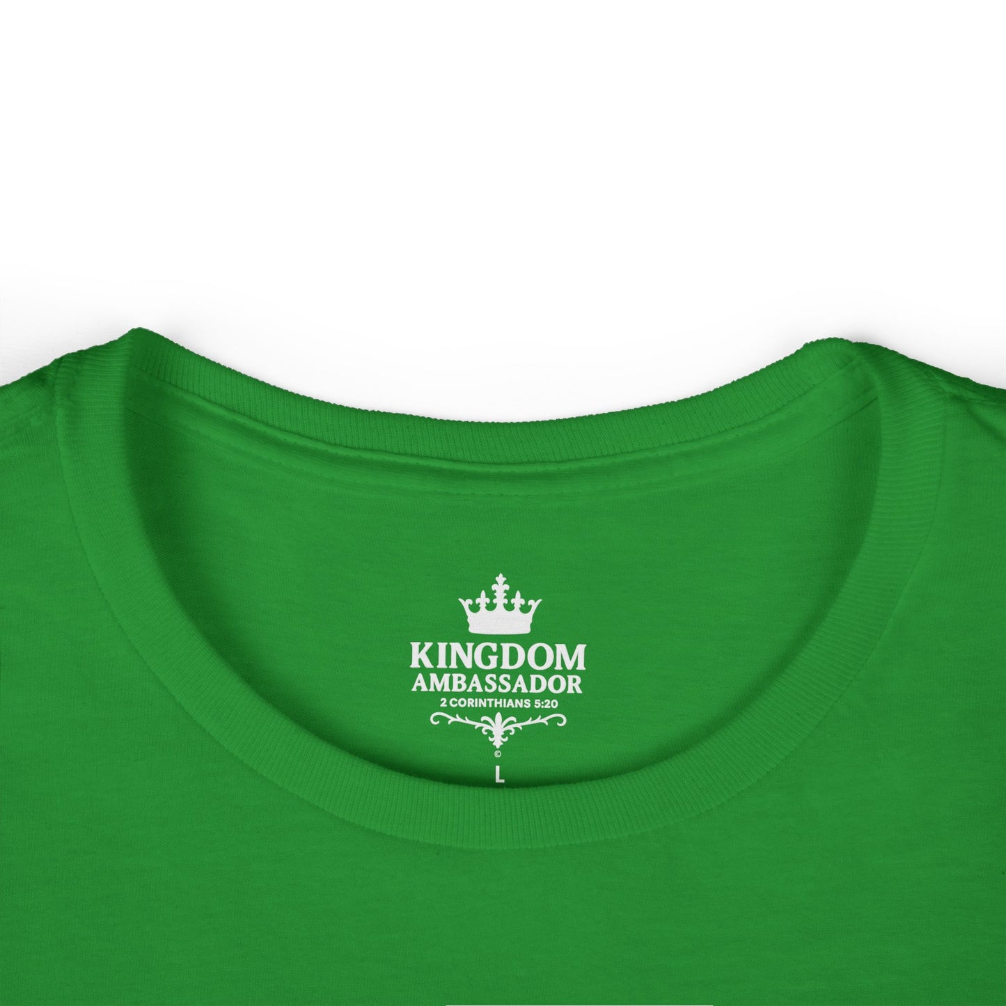 Kingdom Ambassador (Black Lettering) Women's Softstyle Tee