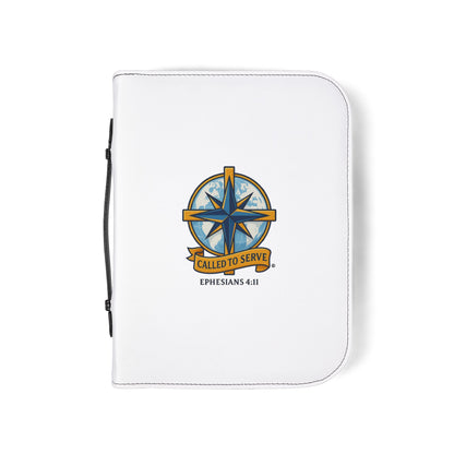 Called to Serve (Full Color) Inspirational Bible Cover, Gift for Believers, Faith-Based Book Cover - Cross Apparel USA