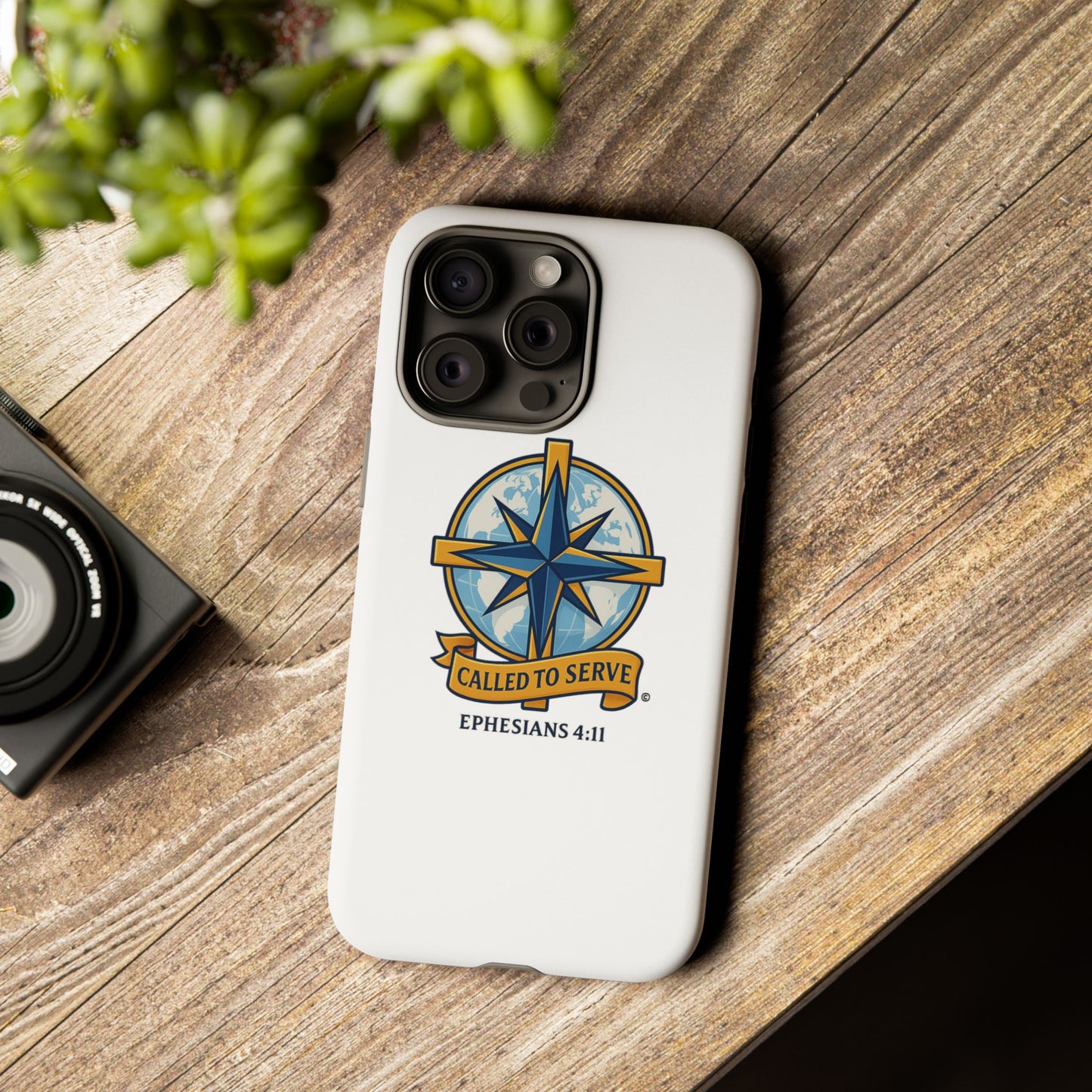Called to Serve (Full Color), Rugged Phone Case, Inspirational Mobile Cover, Gift for Faith Lovers, Faith-Based Protector