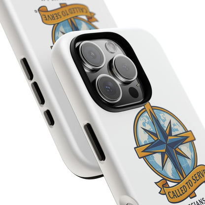 Called to Serve (Full Color), Rugged Phone Case, Inspirational Mobile Cover, Gift for Faith Lovers, Faith-Based Protector - Cross Apparel USA