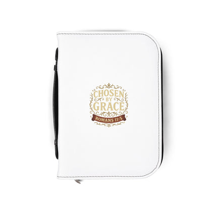 Chosen by Grace (Color) Inspirational Bible Cover, Gift for Believers, Faith-Based Book Cover