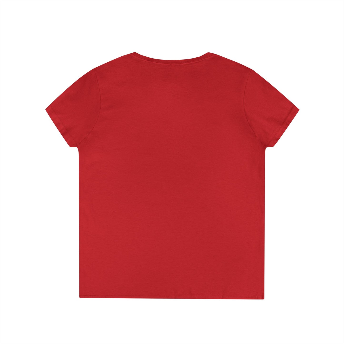 Love (Full Color) Ladies V-Neck T-Shirt, Inspirational Gift, Faith-Based Gift