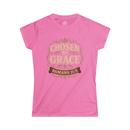 Chosen by Grace (Full Color) Women's Softstyle Tee
