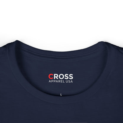 Cross Apparel USA Branded Women's Softstyle Tee