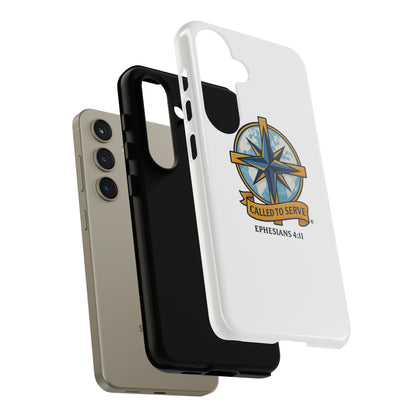 Called to Serve (Full Color), Rugged Phone Case, Inspirational Mobile Cover, Gift for Faith Lovers, Faith-Based Protector