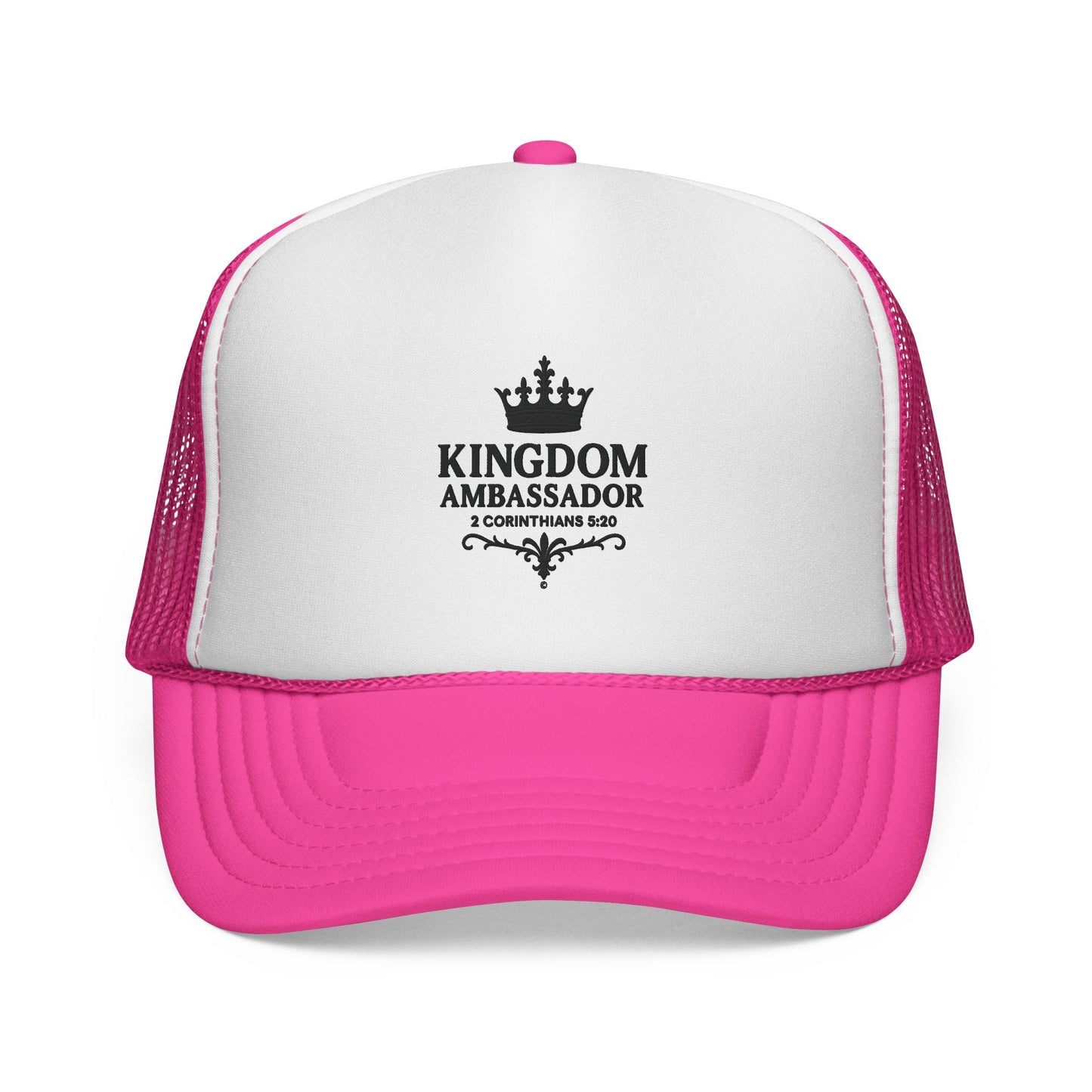 Kingdom Ambassador Trucker Cap for Everyday Style, Faith-based Gift, Inspirational Headwear