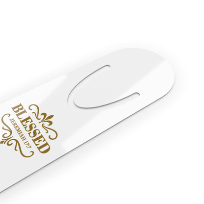 Blessed (Gold Lettering) Bookmark, Inspirational Reading Gift, Gift for Book Lovers, Gift for Believers