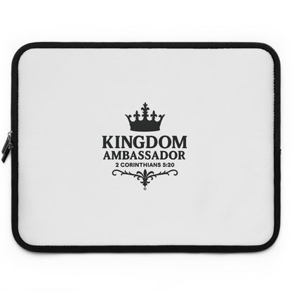 Kingdom Ambassador Laptop Sleeve - Inspirational Tech Accessory, Christian Gift, Stylish Protection for Devices, Faith-Based Protector