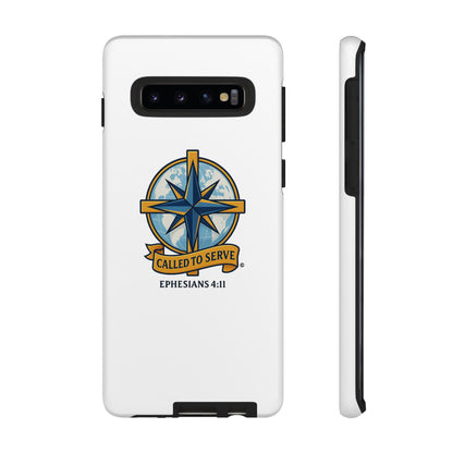 Called to Serve (Full Color), Rugged Phone Case, Inspirational Mobile Cover, Gift for Faith Lovers, Faith-Based Protector - Cross Apparel USA