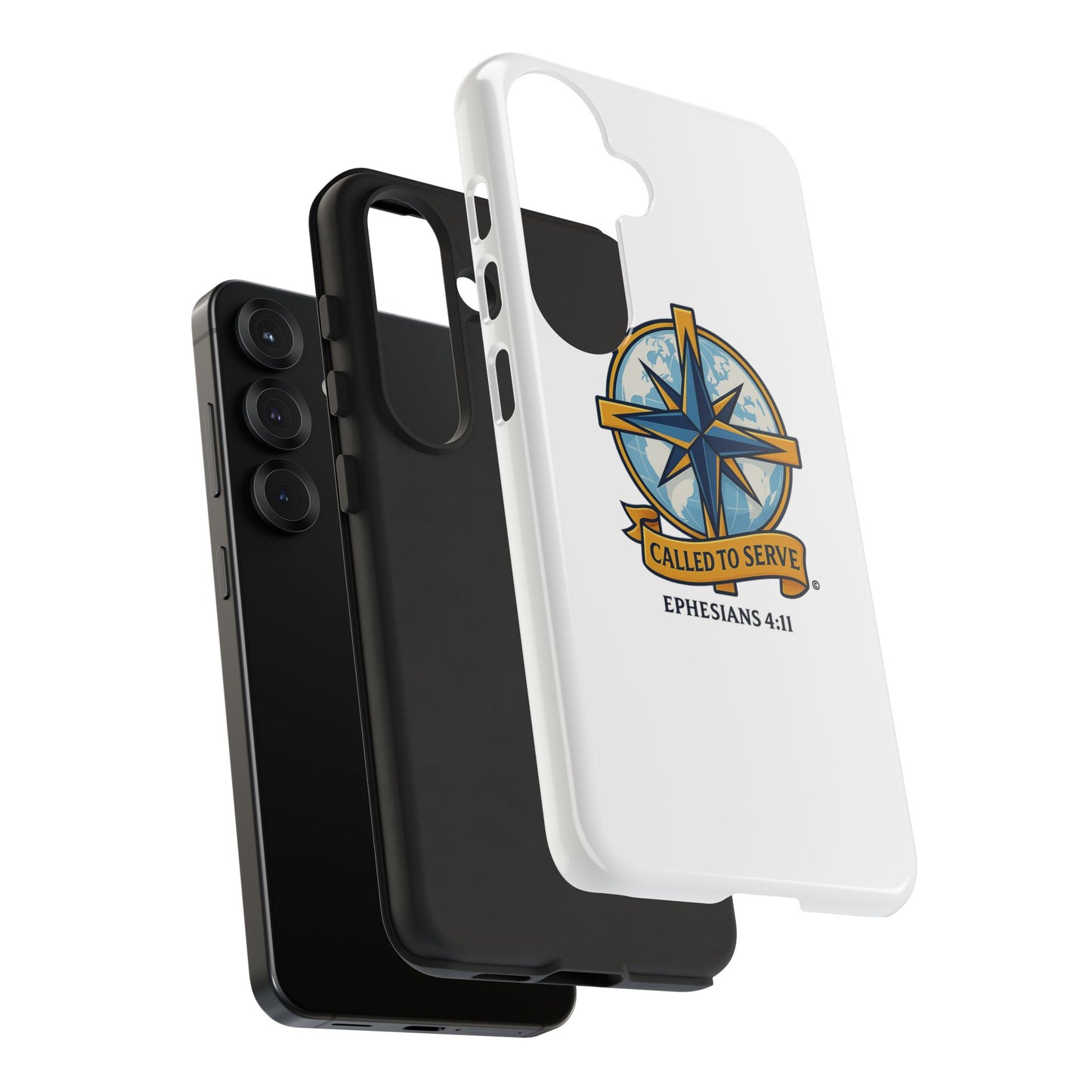 Called to Serve (Full Color), Rugged Phone Case, Inspirational Mobile Cover, Gift for Faith Lovers, Faith-Based Protector