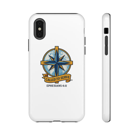Called to Serve (Full Color), Rugged Phone Case, Inspirational Mobile Cover, Gift for Faith Lovers, Faith-Based Protector