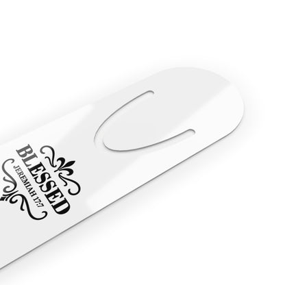 Blessed (Black Lettering) Bookmark, Inspirational Reading Gift, Gift for Book Lovers, Gift for Believers