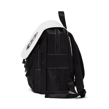 Chosen by Grace Unisex Casual Shoulder Backpack/Book Bag for School or Hiking - Inspirational Gift, Everyday Use, Stylish Book Bag, Perfect for Students, Church Events - Cross Apparel USA