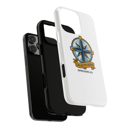 Called to Serve (Full Color), Rugged Phone Case, Inspirational Mobile Cover, Gift for Faith Lovers, Faith-Based Protector