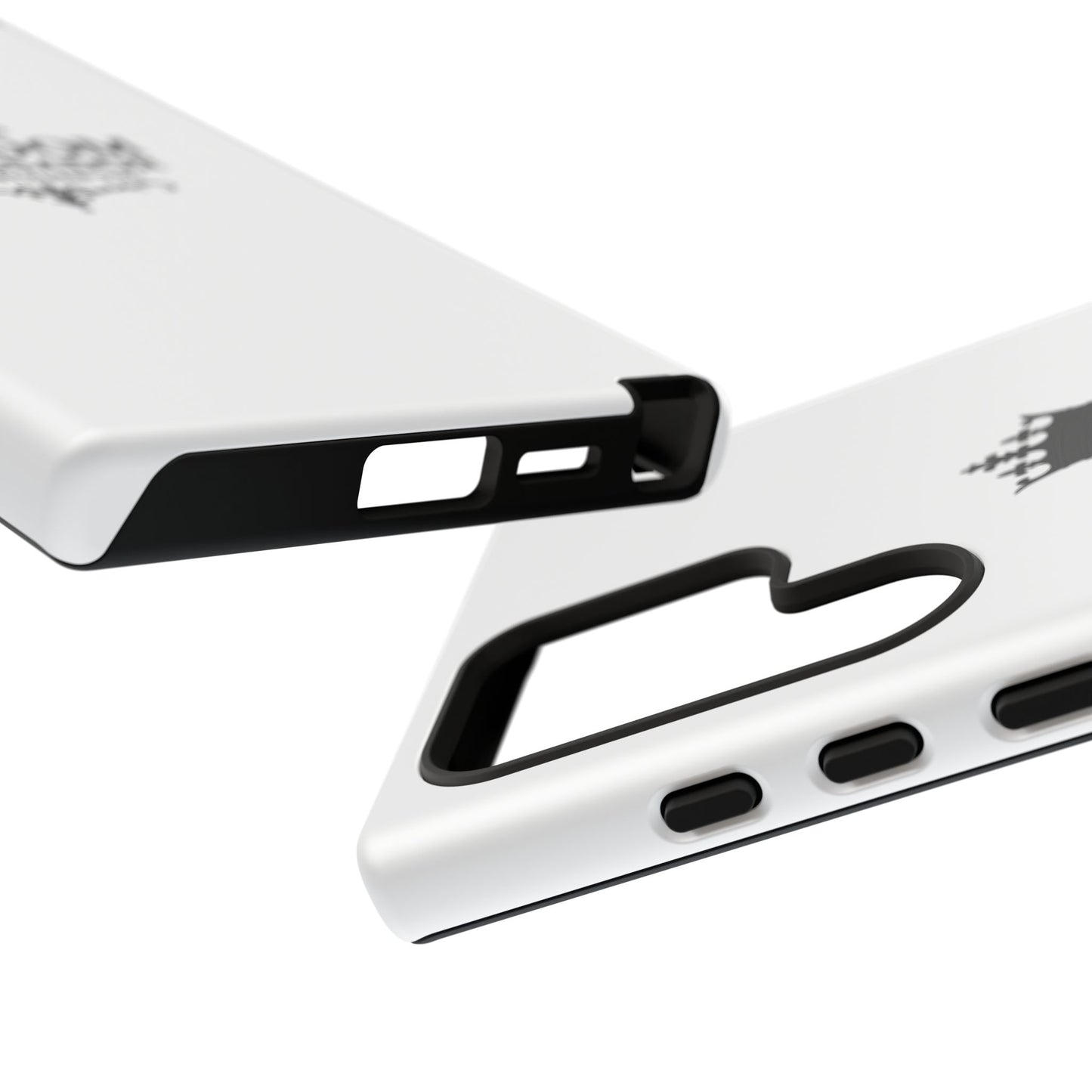 Kingdom Ambassador (Black Lettering) Rugged Phone Case, Inspirational Mobile Cover, Gift for Faith Lovers, Faith-Based Protector - Cross Apparel USA