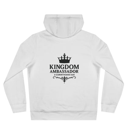 Kingdom Ambassador (Small Design on Front, Large Design on Back) Unisex Apparel Clothing Hoodie Hooded Sweatshirt