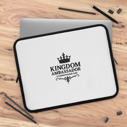 Kingdom Ambassador Laptop Sleeve - Inspirational Tech Accessory, Christian Gift, Stylish Protection for Devices, Faith-Based Protector