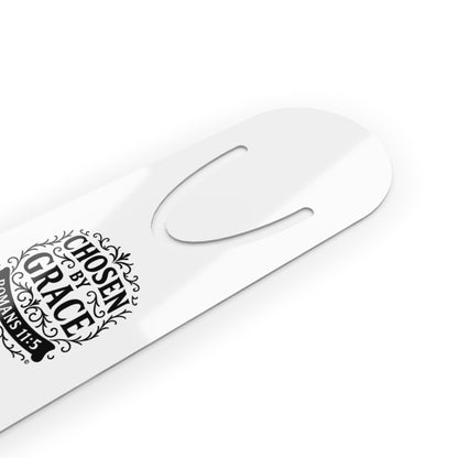 Chosen by Grace (Black Lettering) Bookmark, Inspirational Reading Gift, Gift for Book Lovers, Gift for Believers