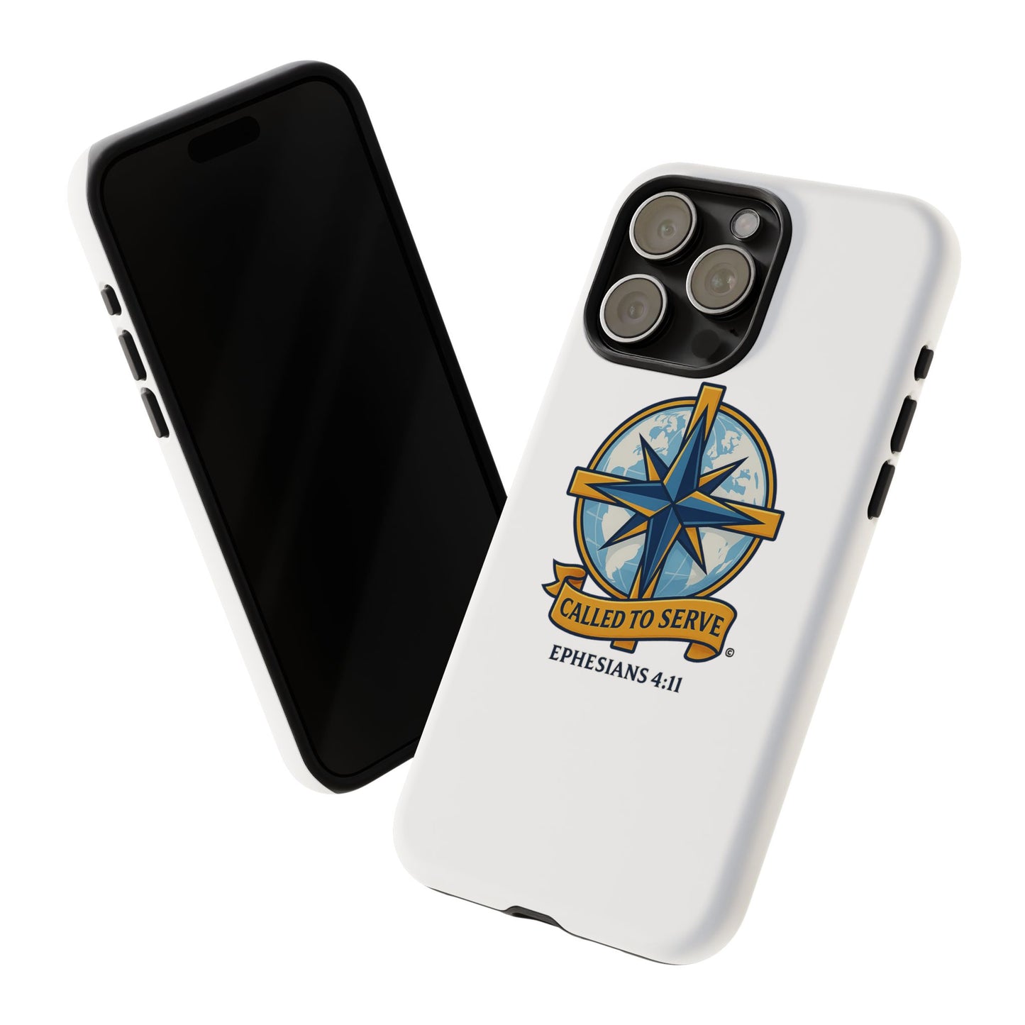 Called to Serve (Full Color), Rugged Phone Case, Inspirational Mobile Cover, Gift for Faith Lovers, Faith-Based Protector
