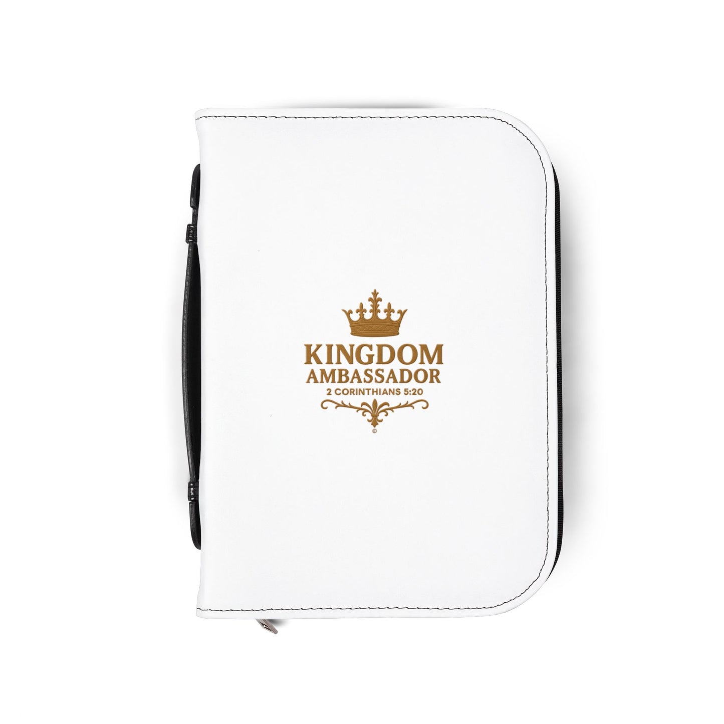 Kingdom Ambassador (Gold Lettering) Inspirational Bible Cover, Gift for Believers, Faith-Based Book Cover