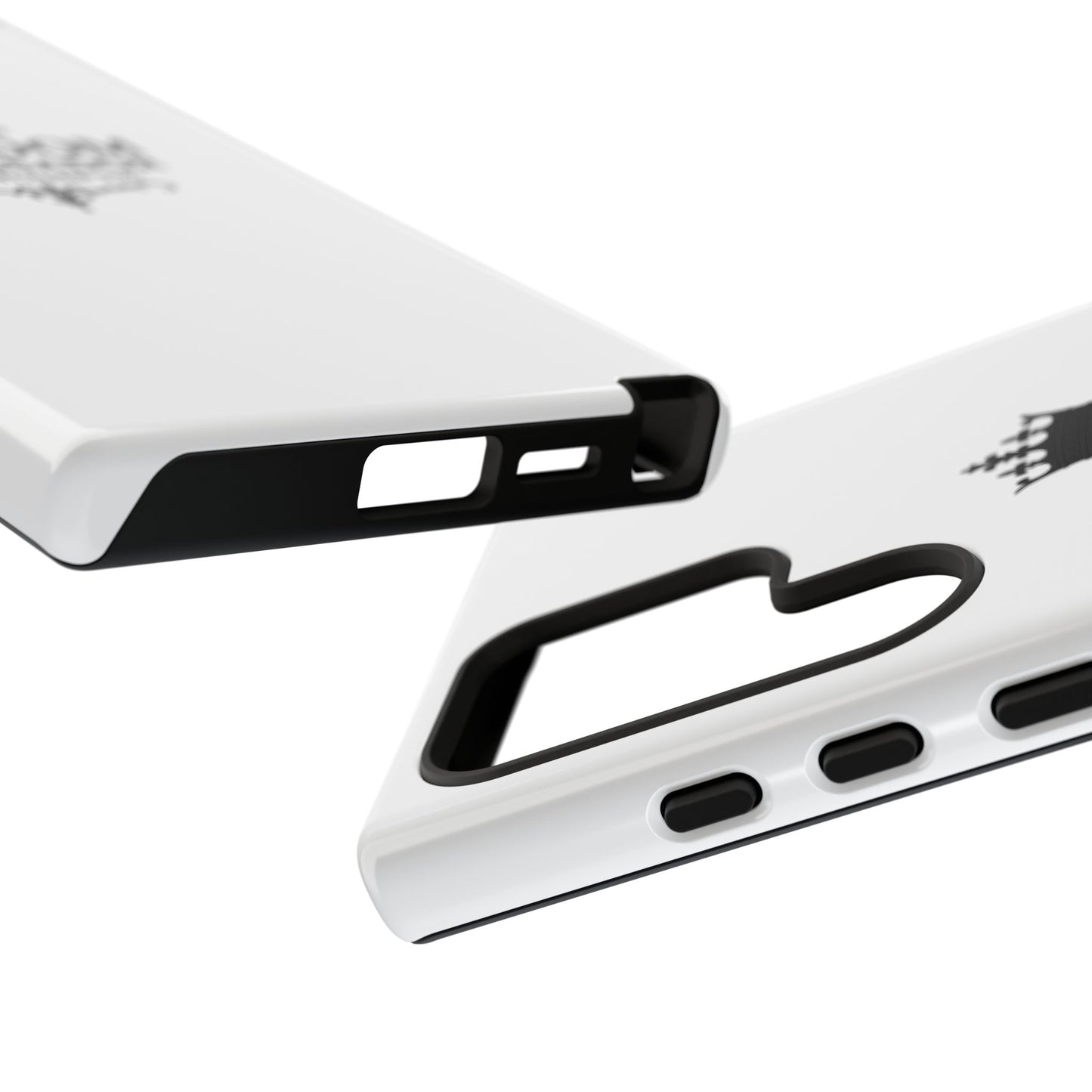 Kingdom Ambassador (Black Lettering) Rugged Phone Case, Inspirational Mobile Cover, Gift for Faith Lovers, Faith-Based Protector - Cross Apparel USA