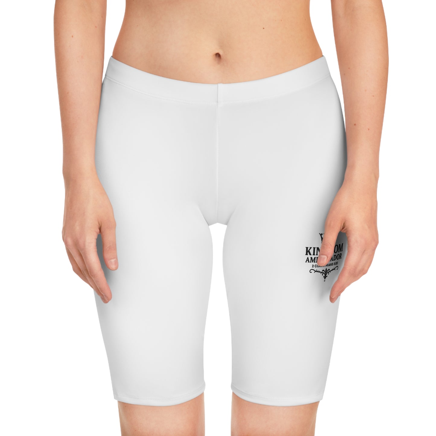 Kingdom Ambassador Women's Bike Shorts, Activewear for Cycling, Exercise, Summer, Outdoor Fitness, Athleisure Clothing