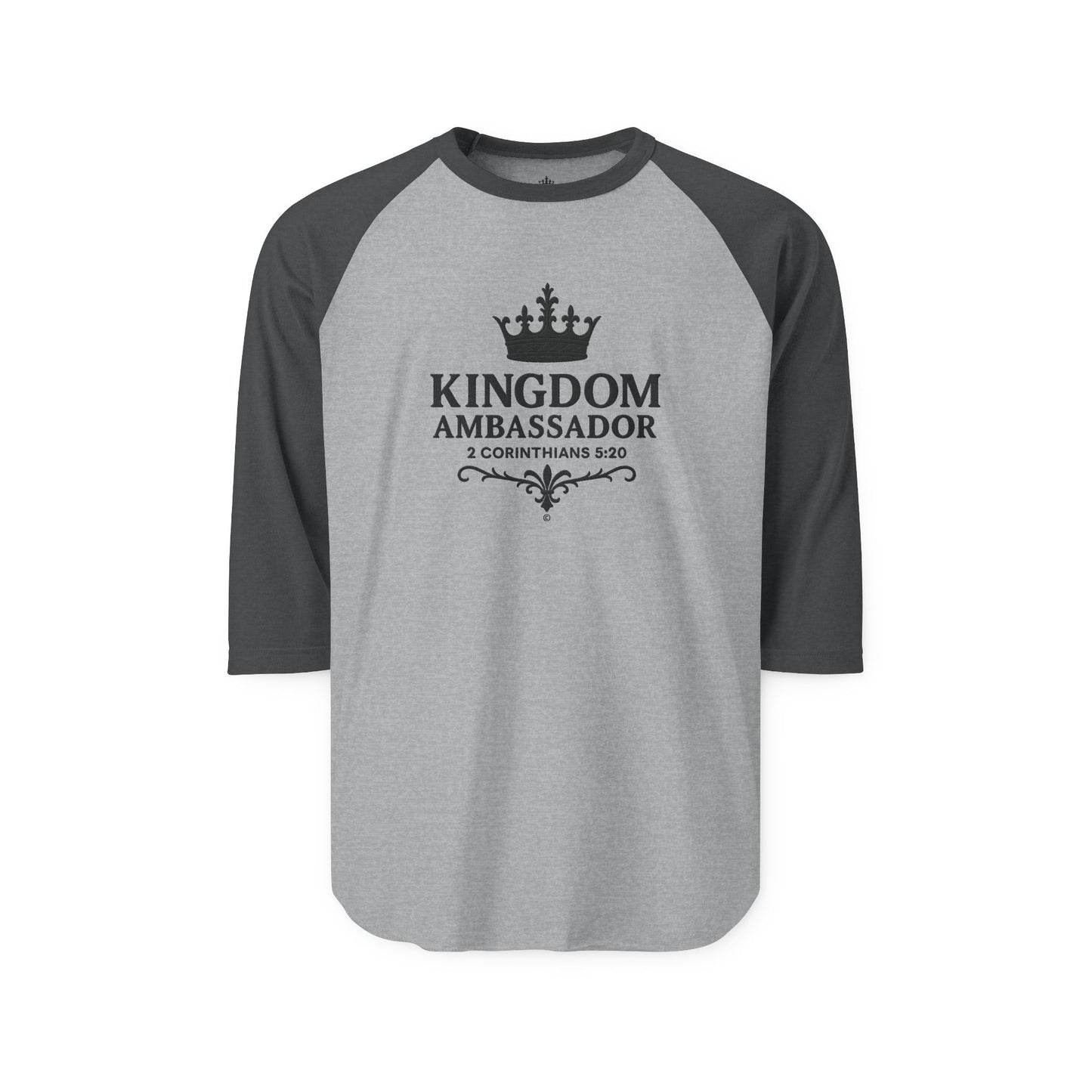 Kingdom Ambassador Raglan Shirt 3/4-Sleeve Baseball Shirt Clothing Apparel