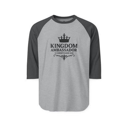 Kingdom Ambassador Raglan Shirt 3/4-Sleeve Baseball Shirt Clothing Apparel
