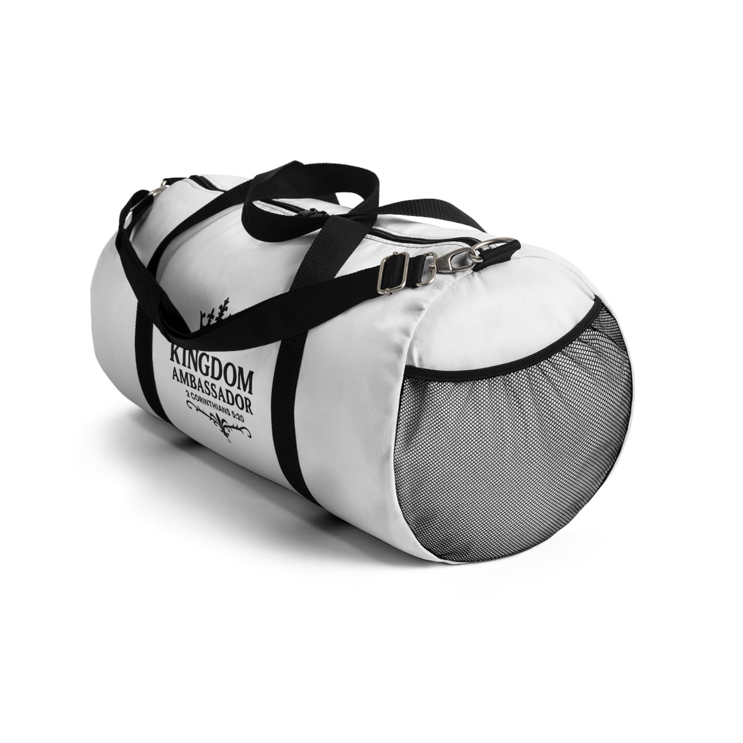 Kingdom Ambassador Duffel Bag | Stylish Gym Bag, Travel Bag for Women, Motivational Fitness Bag, Faith-Inspired Luggage, Gift for Believers