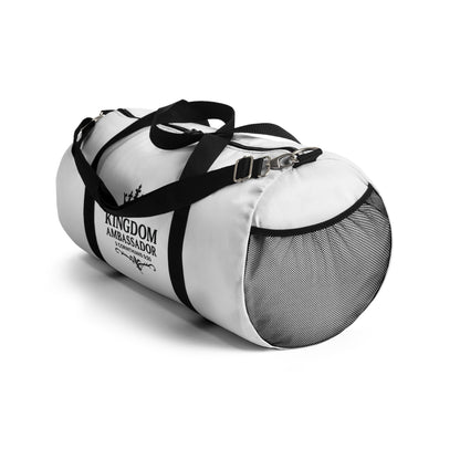 Kingdom Ambassador Duffel Bag | Stylish Gym Bag, Travel Bag for Women, Motivational Fitness Bag, Faith-Inspired Luggage, Gift for Believers