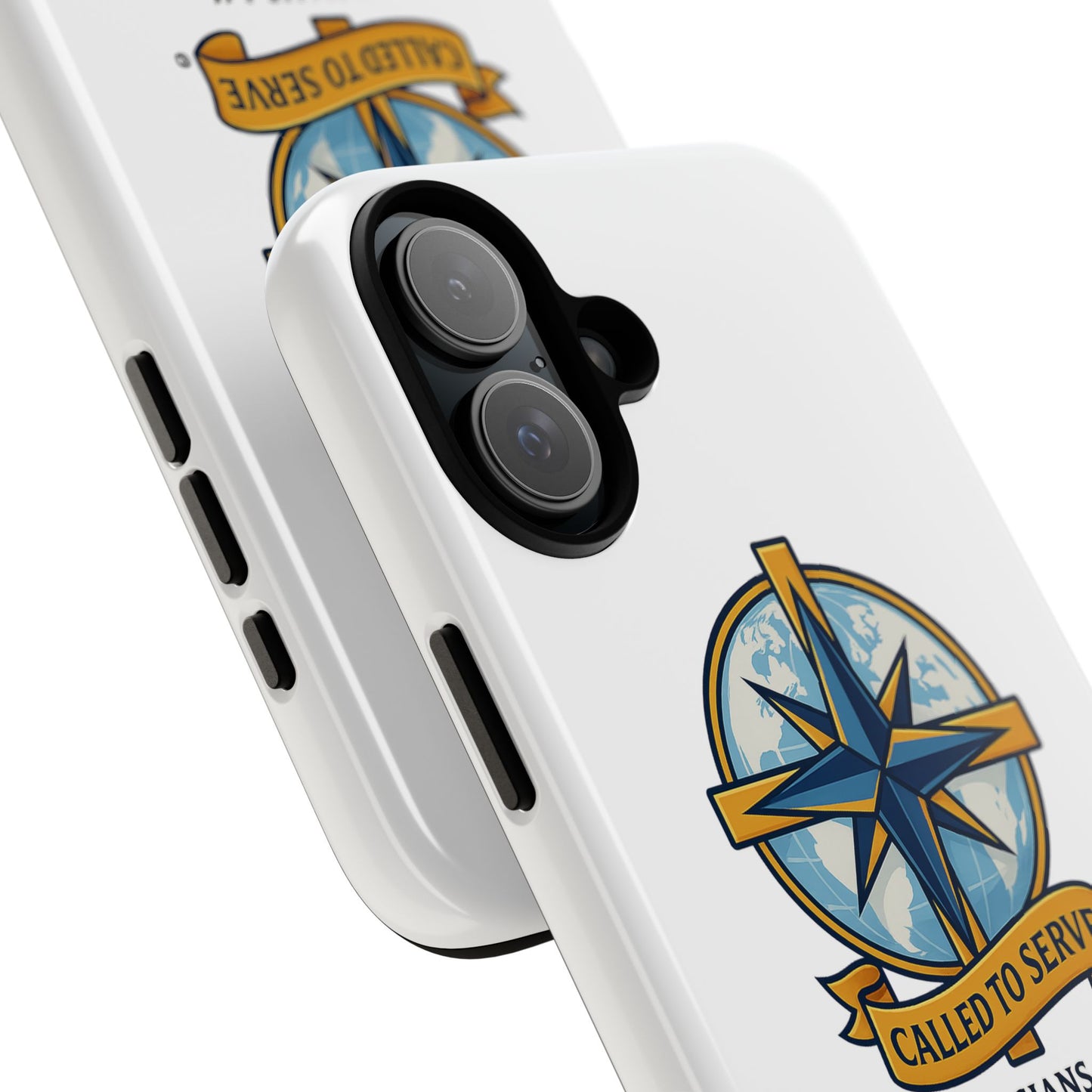 Called to Serve (Full Color), Rugged Phone Case, Inspirational Mobile Cover, Gift for Faith Lovers, Faith-Based Protector - Cross Apparel USA