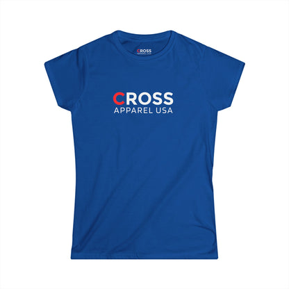 Cross Apparel USA Branded Women's Softstyle Tee
