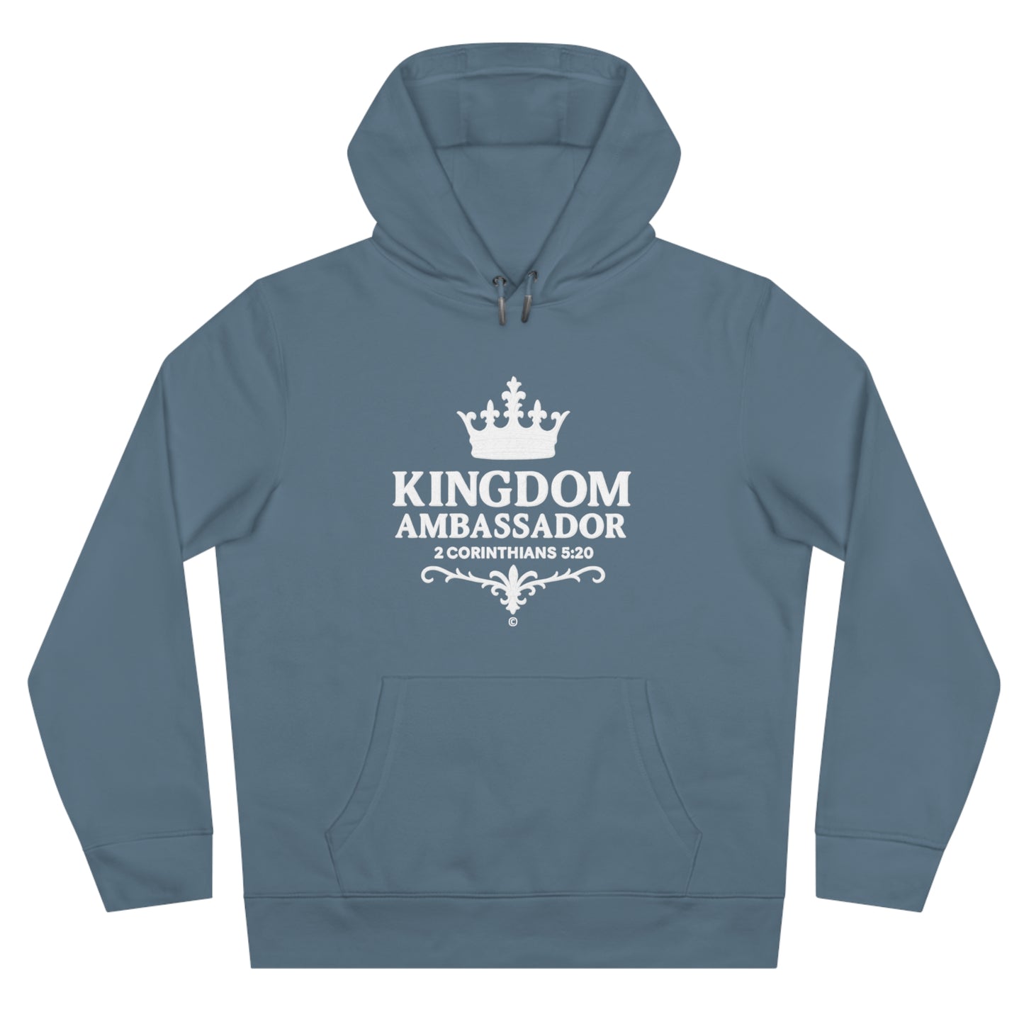 Kingdom Ambassador (Lettering Design on Front only) Apparel Clothing Hoodie Hooded Sweatshirt