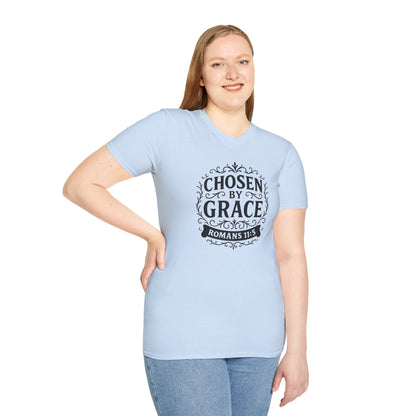 Chosen by Grace Unisex T-Shirt Tee Inspirational Apparel Clothing