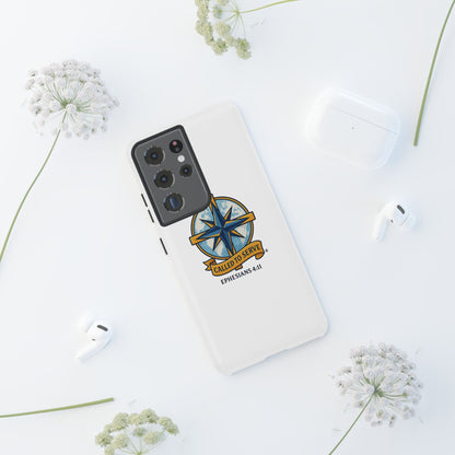 Called to Serve (Full Color), Rugged Phone Case, Inspirational Mobile Cover, Gift for Faith Lovers, Faith-Based Protector - Cross Apparel USA