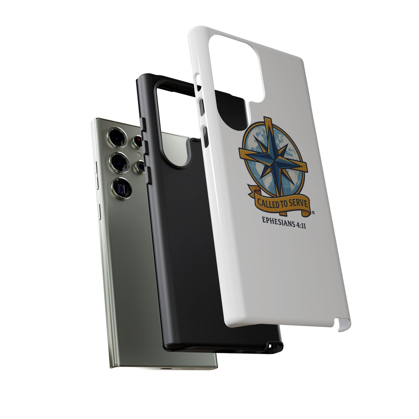 Called to Serve (Full Color), Rugged Phone Case, Inspirational Mobile Cover, Gift for Faith Lovers, Faith-Based Protector