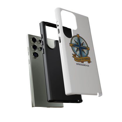 Called to Serve (Full Color), Rugged Phone Case, Inspirational Mobile Cover, Gift for Faith Lovers, Faith-Based Protector