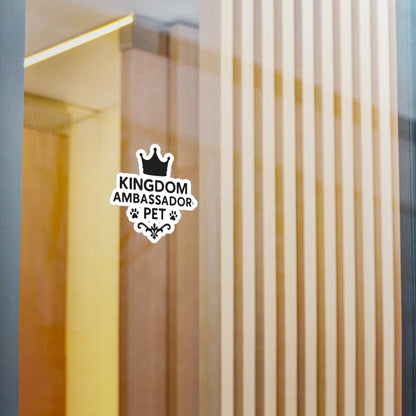 Kingdom Ambassador Pet (Black Lettering) Kiss-Cut Vinyl Decals