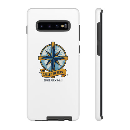 Called to Serve (Full Color), Rugged Phone Case, Inspirational Mobile Cover, Gift for Faith Lovers, Faith-Based Protector - Cross Apparel USA