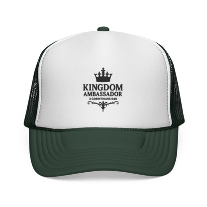 Kingdom Ambassador Trucker Cap for Everyday Style, Faith-based Gift, Inspirational Headwear