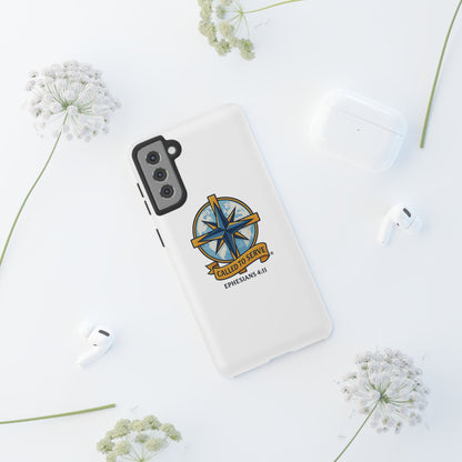 Called to Serve (Full Color), Rugged Phone Case, Inspirational Mobile Cover, Gift for Faith Lovers, Faith-Based Protector - Cross Apparel USA