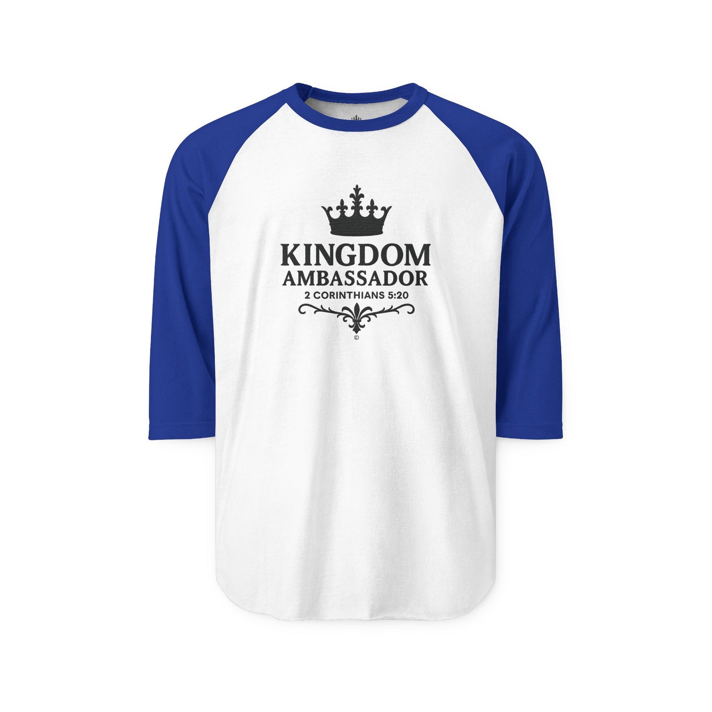 Kingdom Ambassador Raglan Shirt 3/4-Sleeve Baseball Shirt Clothing Apparel