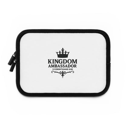 Kingdom Ambassador Laptop Sleeve - Inspirational Tech Accessory, Christian Gift, Stylish Protection for Devices, Faith-Based Protector