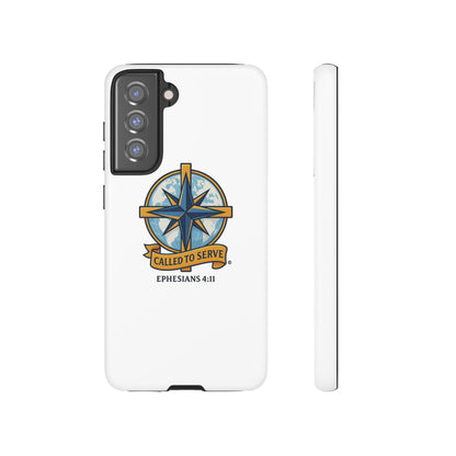 Called to Serve (Full Color), Rugged Phone Case, Inspirational Mobile Cover, Gift for Faith Lovers, Faith-Based Protector - Cross Apparel USA